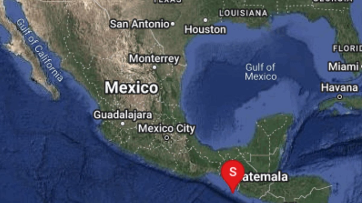 Un sismo de magnitud 5.8 se registró la mañana de este viernes 25 de octubre