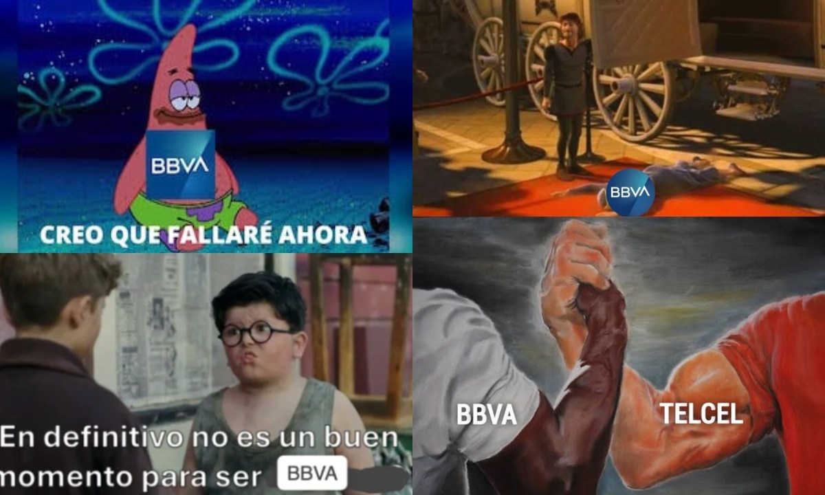 Otra vez. Sí, otras vez usuarios reportaron fallas en el sistema de BBVA, por lo que los usuarios compartieron sus mejores memes