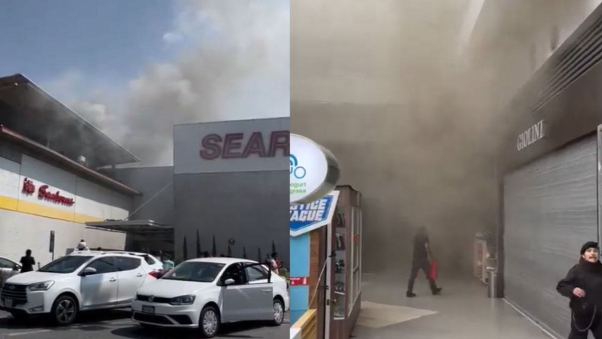 Incendio en Plaza Las Américas de Ecatepec provoca evacuación de emergencia