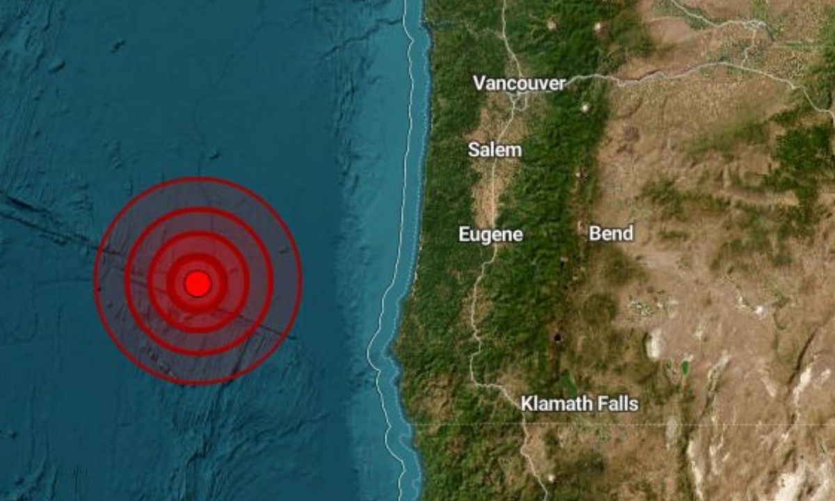 Sismo en Oregón