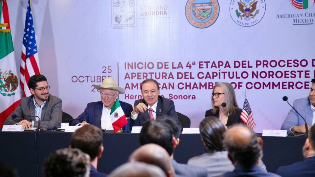 La consolidación Capítulo Noroeste de la AMCHAM en Hermosillo, Sonora se fortalecen las prácticas internacionales de negocios.