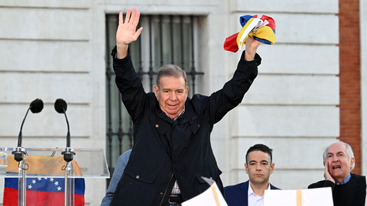 Edmundo González Urrutia, líder de la oposición democrática de Venezuela.