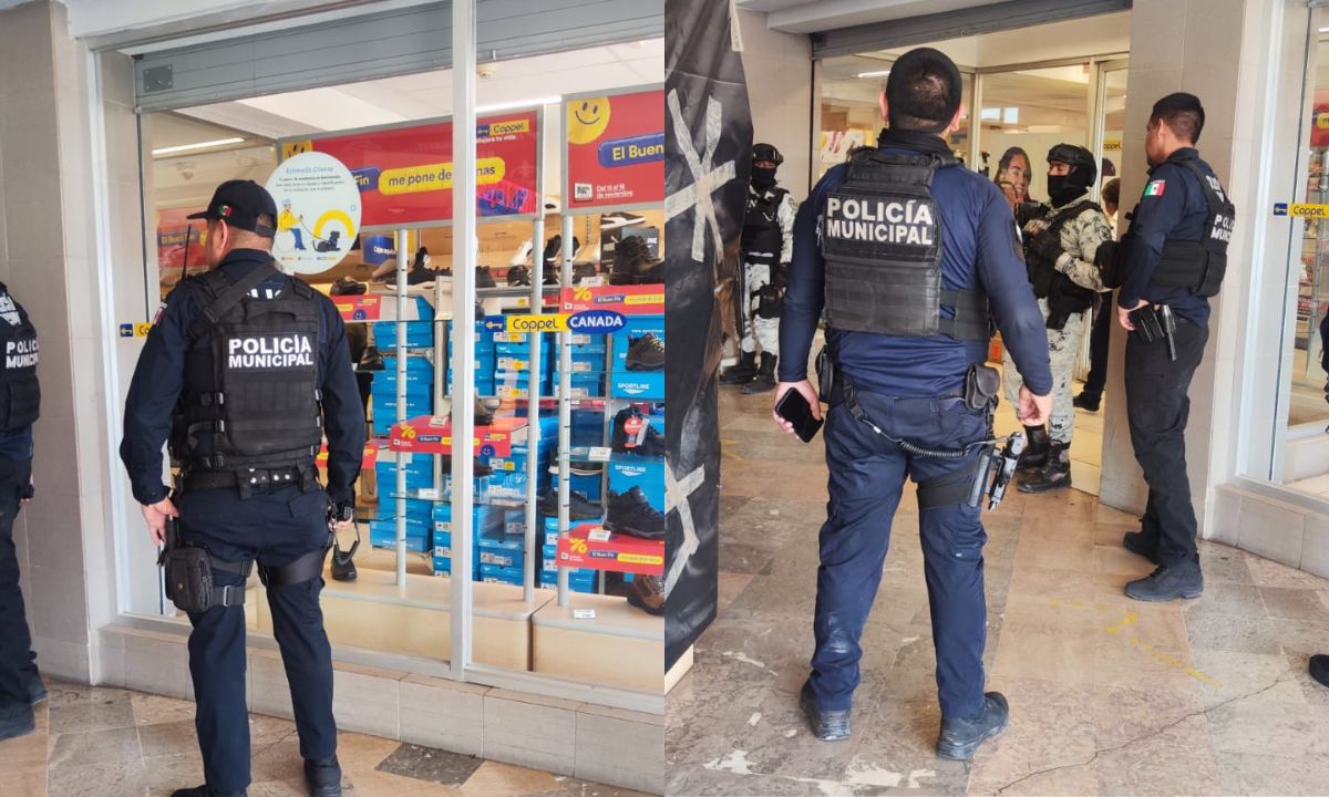 Asaltan con explosivos tienda departamental en Culiacán