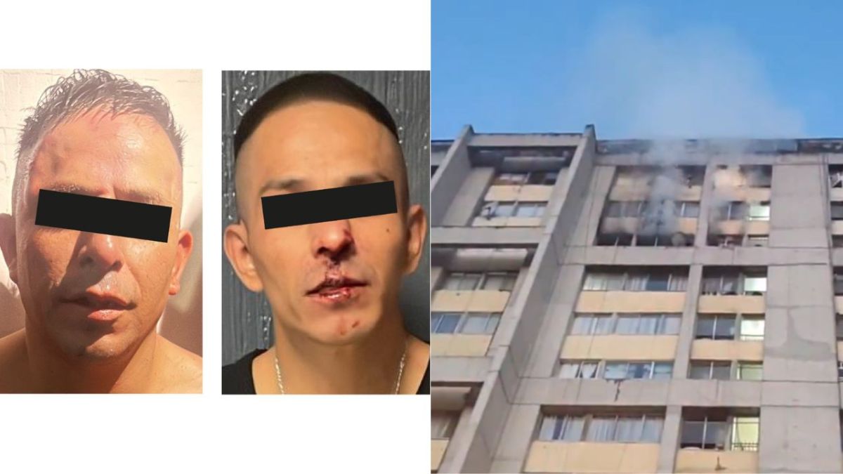 Dos personas presuntamente invadieron e incendiaron un departamento en Tlatelolco para evitar que el propietario los sacara del lugar