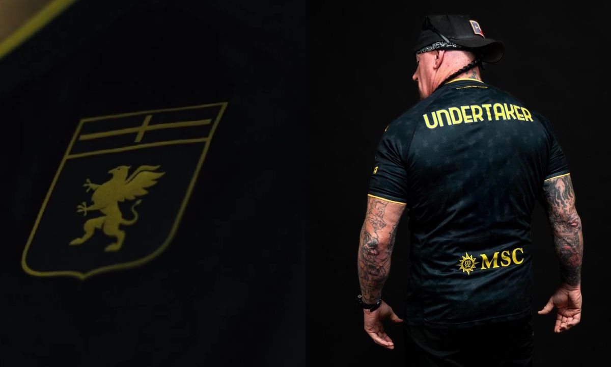 The Undertaker presenta nueva playera del Genoa