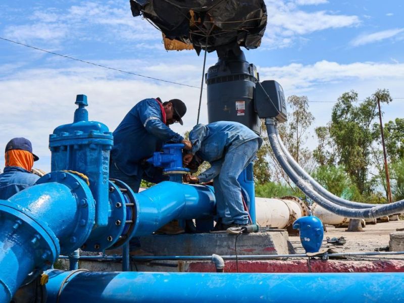 Gobernador Durazo garantiza agua para todos por igual con obra de Bypass