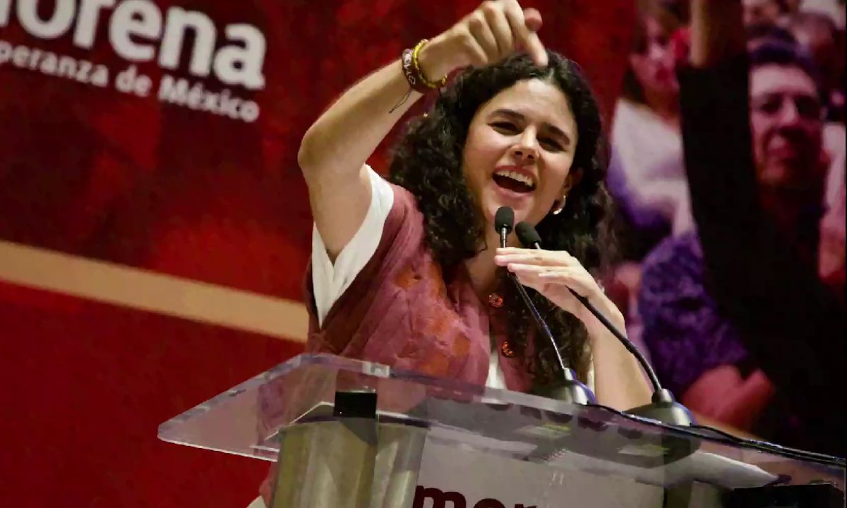 Desde Chihuahua, Luisa María Alcalde encabezó una reunión informativa de Morena.