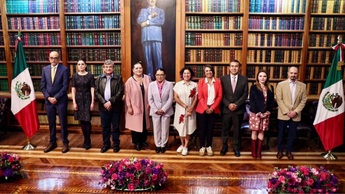 Los consejeros del INE se reunieron con la titular de la Segob.