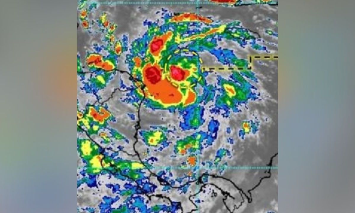 Así sería la ruta del Potencial Ciclón Tropical 19 en México.