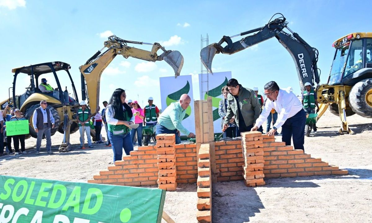 Ricardo Gallardo arranca construcción de secundaria en Valle de la Palma