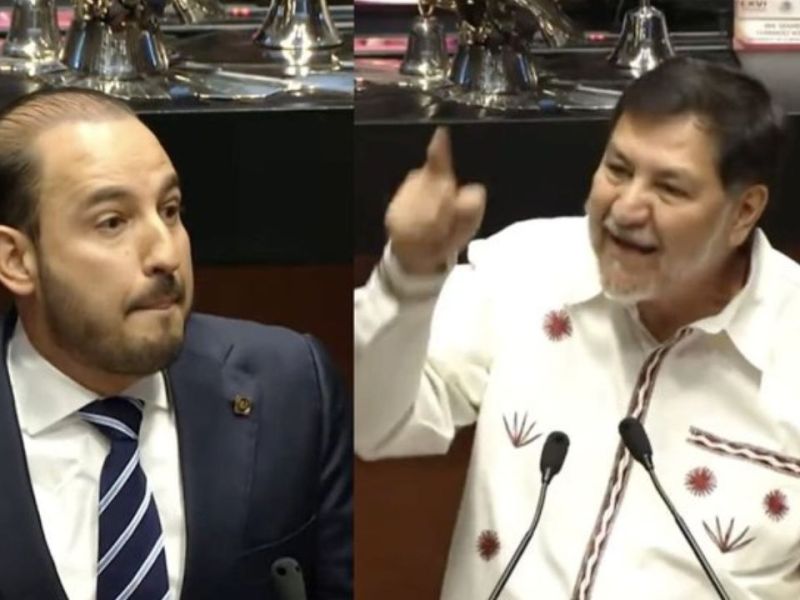 Noroña y Cortés chocan por fallo de la SCJN sobre reforma judicial