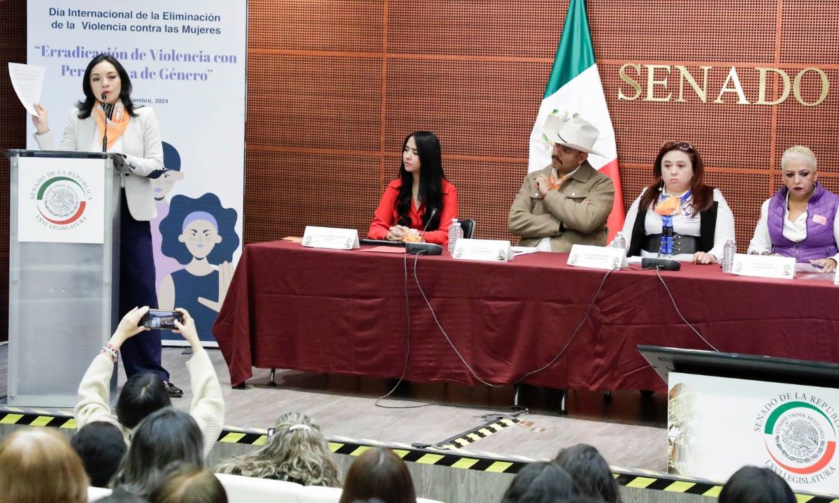 Senado advierte política de cero tolerancia contra cualquier tipo de violencia