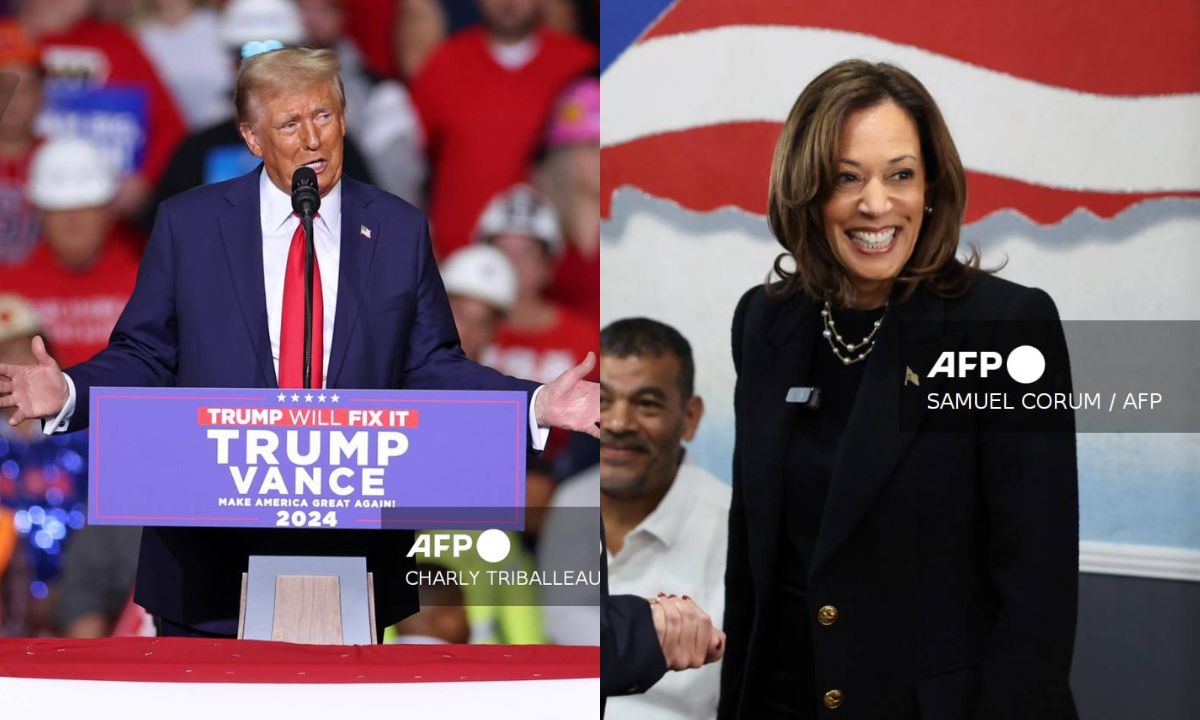 Trump y Harris aseguran primeros triunfos en una noche de elecciones cerrada.