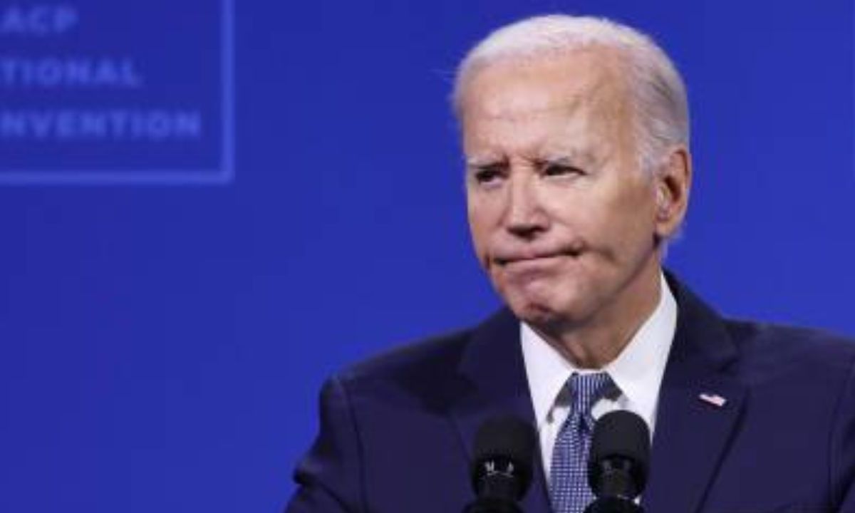 Joe Biden en una conferencia d ela Casa Blanca