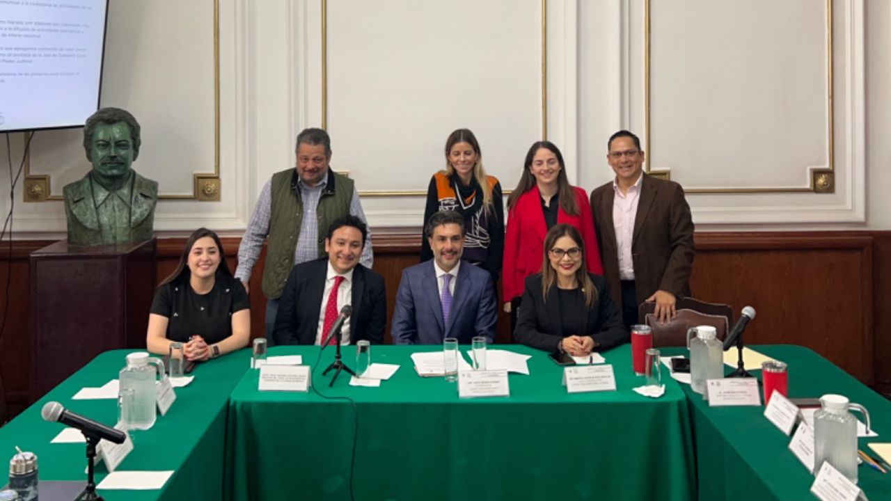 Directivos del Canal del Congreso