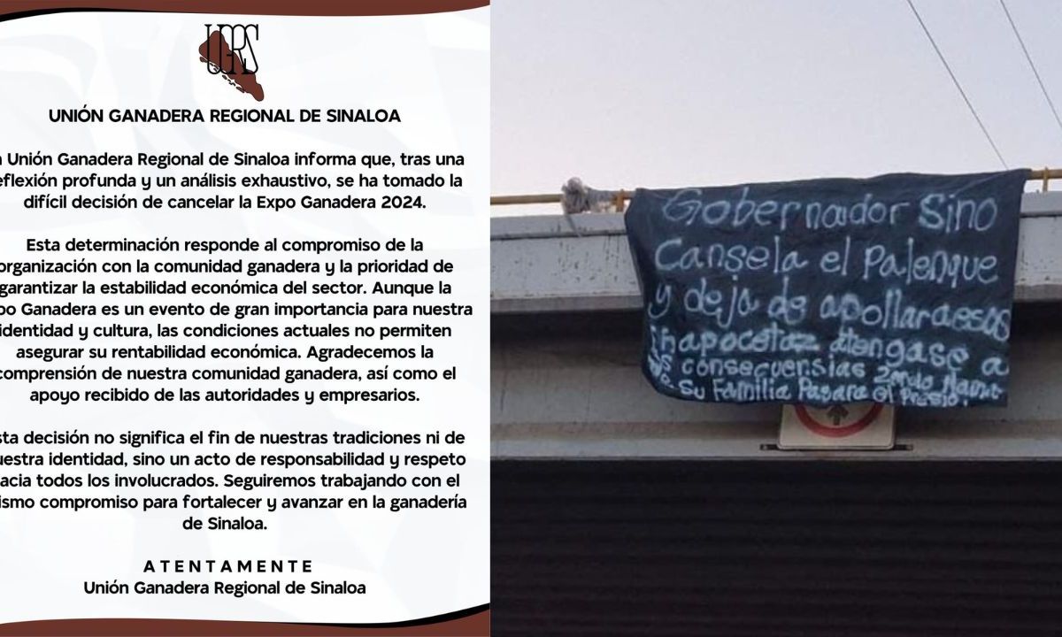 Cancelan feria ganadera en Sinaloa