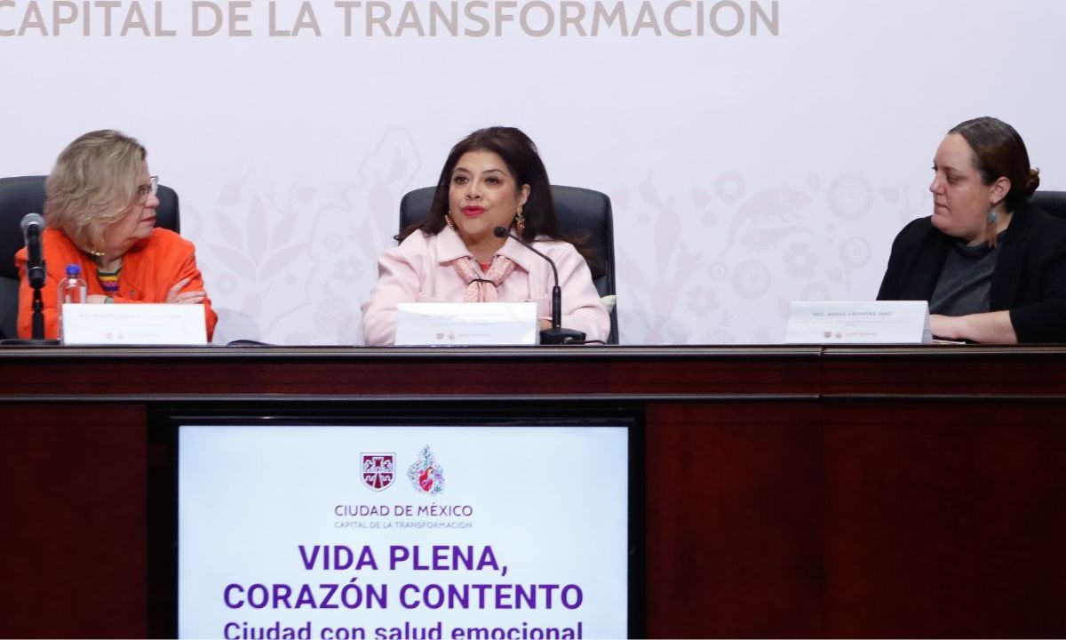 La jefa de Gobierno de la Ciudad de México, Clara Brugada.