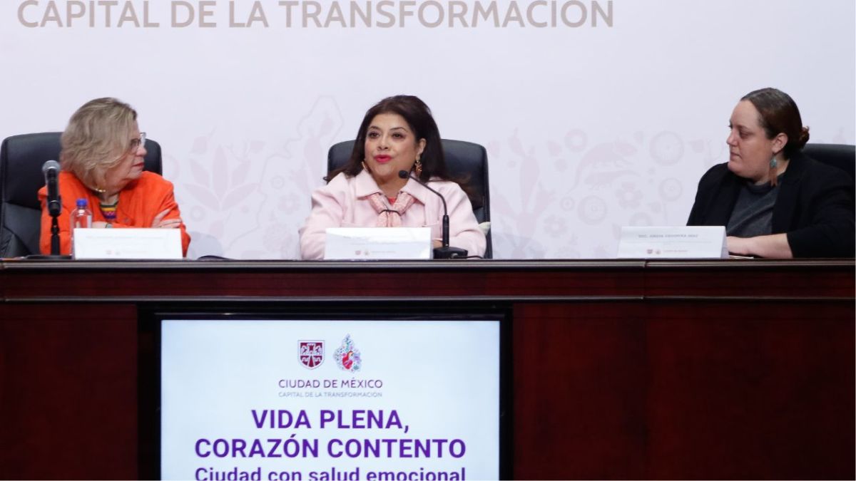 La jefa de Gobierno de la Ciudad de México, Clara Brugada.