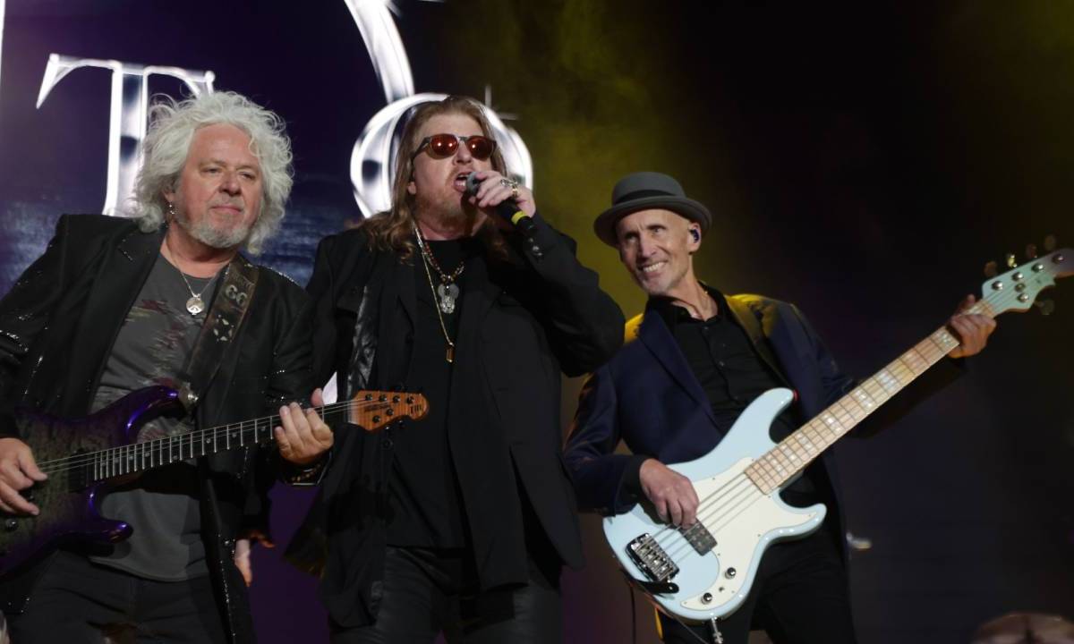 Toto fue uno de los grupos musicales que se presentó en el Corona Capital.