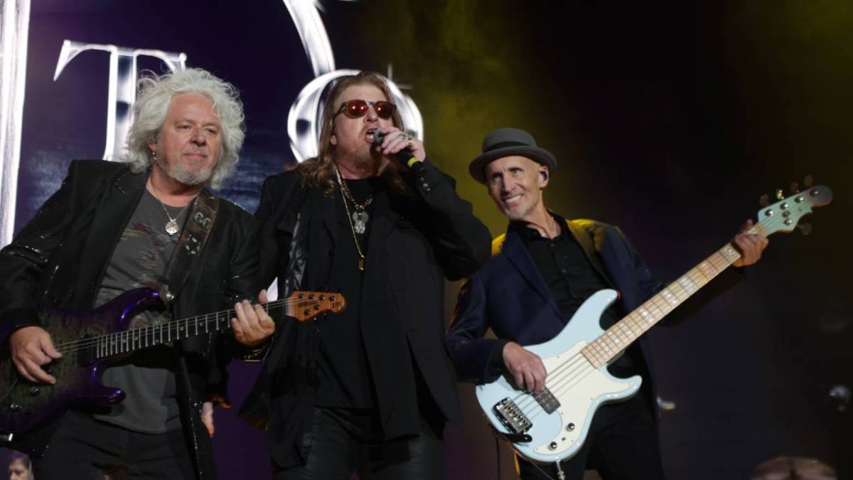 Toto fue uno de los grupos musicales que se presentó en el Corona Capital.