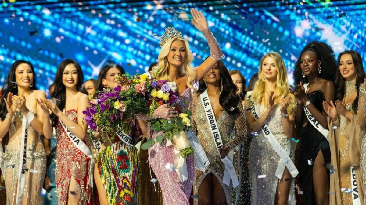 La representante de Dinamarca, Victoria Kjaer se llevó la corona de Miss Universo 2024 en la Arena Ciudad de México.