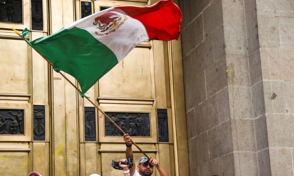 Trabajadores del Poder Judicial se manifestaron frente a la Suprema Corte de Justicia de la Nación el 28 de octubre de 2024