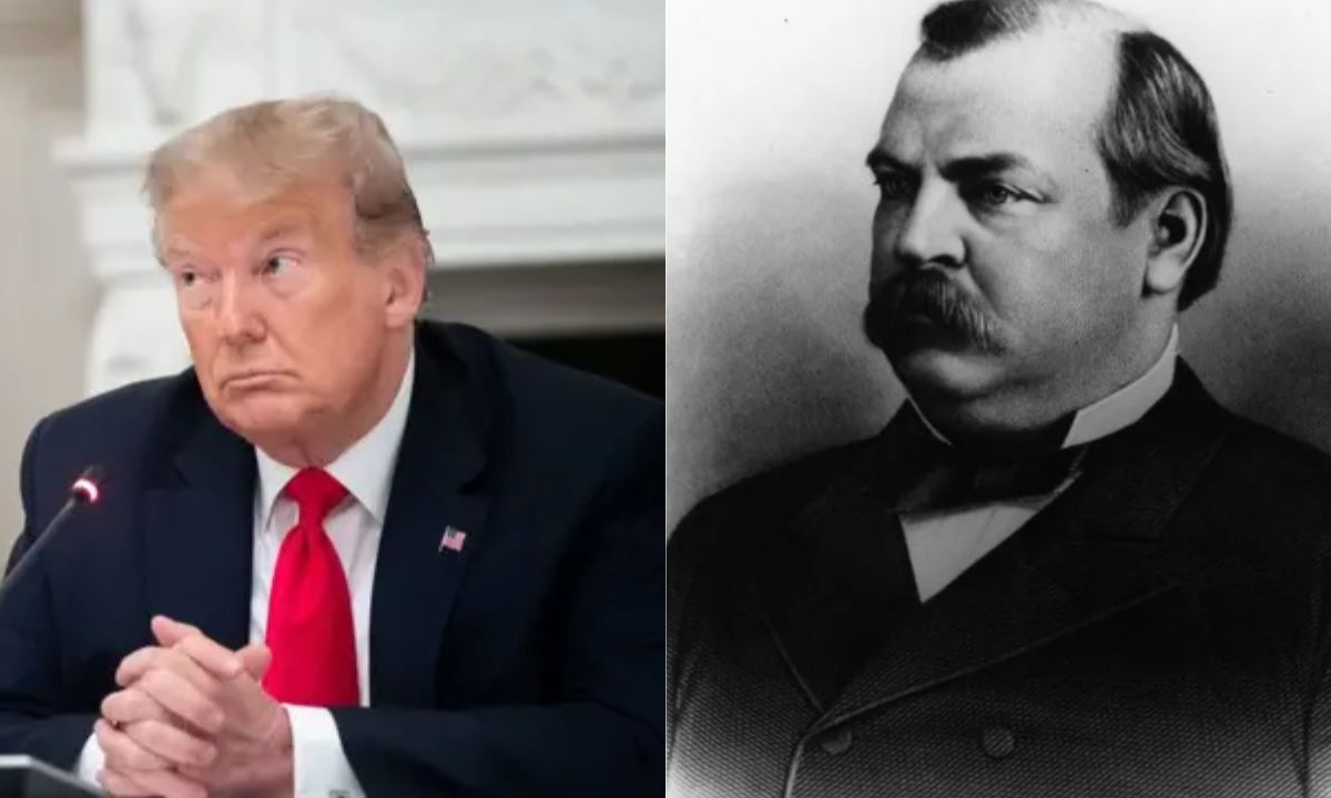 Donald Trump junto con Grover Cleveland hicieron historia al tener dos mandatos no consecutivos, con 127 años de diferencia.