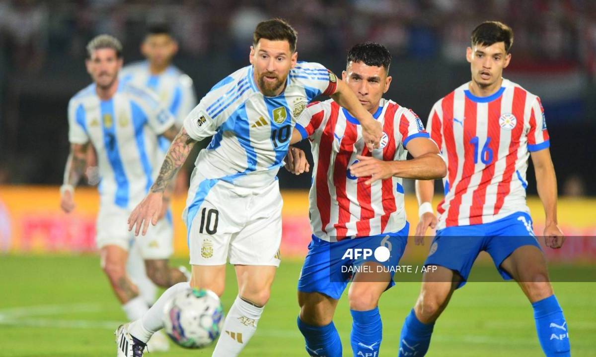 Los paraguayos vencieron 2-1 a la Albiceleste de Lionel Messi.