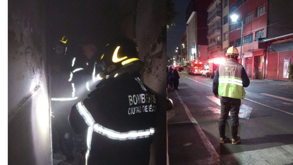 Evacuan a 100 personas tras incendio que se registró en un departamento en Luis Moya y Ernesto Pugibet, col. Centro