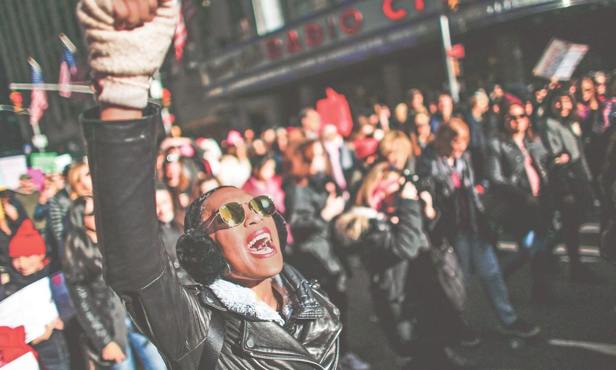 Protesta. El 4B, acrónimo de "no matrimonio, no parto, no citas y no sexo con hombres", gana popularidad en Estados Unidos