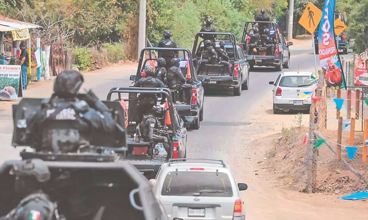 VIGILANCIA. El secretario de Seguridad de Sinaloa, Gerardo Mérida Sánchez, dijo que se mantendrán los operativos.