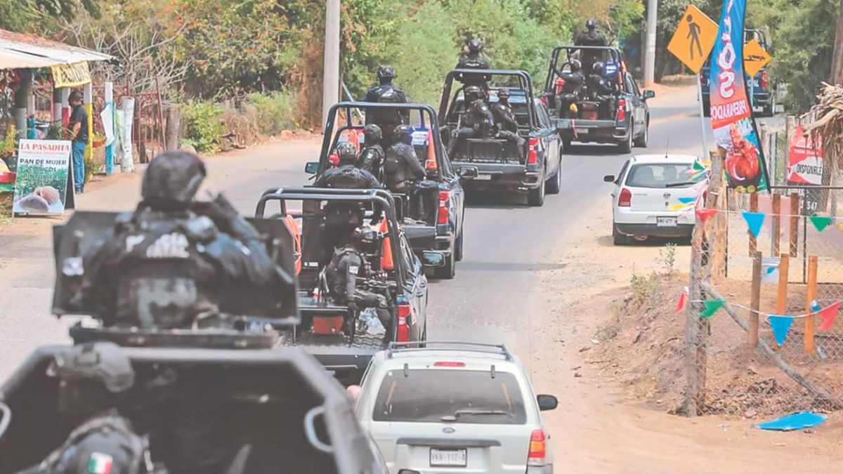 VIGILANCIA. El secretario de Seguridad de Sinaloa, Gerardo Mérida Sánchez, dijo que se mantendrán los operativos.