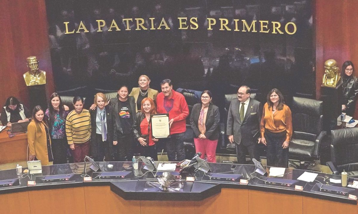 Nombramiento. Tras la reelección de Rosario Piedra Ibarra como titular de la Comisión de Derechos Humanos, este miércoles tomó protesta en el Senado. 