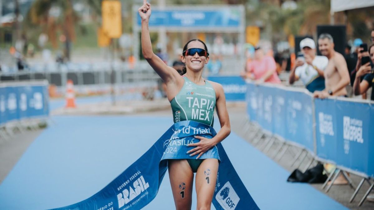 La mexicana se encuentra en el sitio 13 del ranking internacional de triatlón, con un puntaje de 1711.12 luego de cuatro eventos registrados en la clasificación mundial