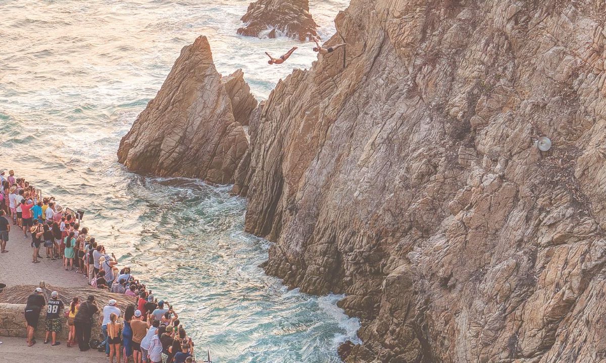 Tradición. Llevan en la sangre su amor por saltar al vacío en La Quebrada, lo que les ha dado fama mundial desde hace ya 90 años