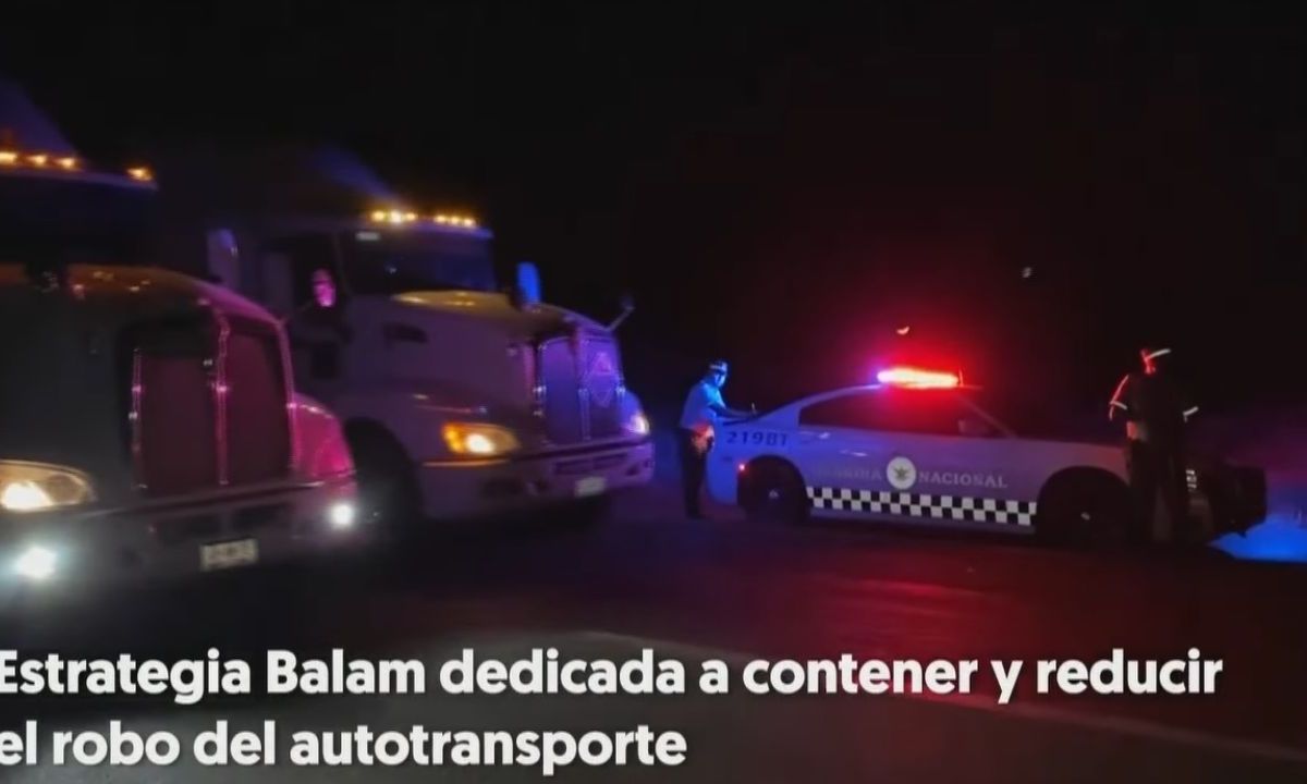 Guardia Nacional amplió de 10 a 13 entidades el despliegue de la estrategia de seguridad carretera "Balam".