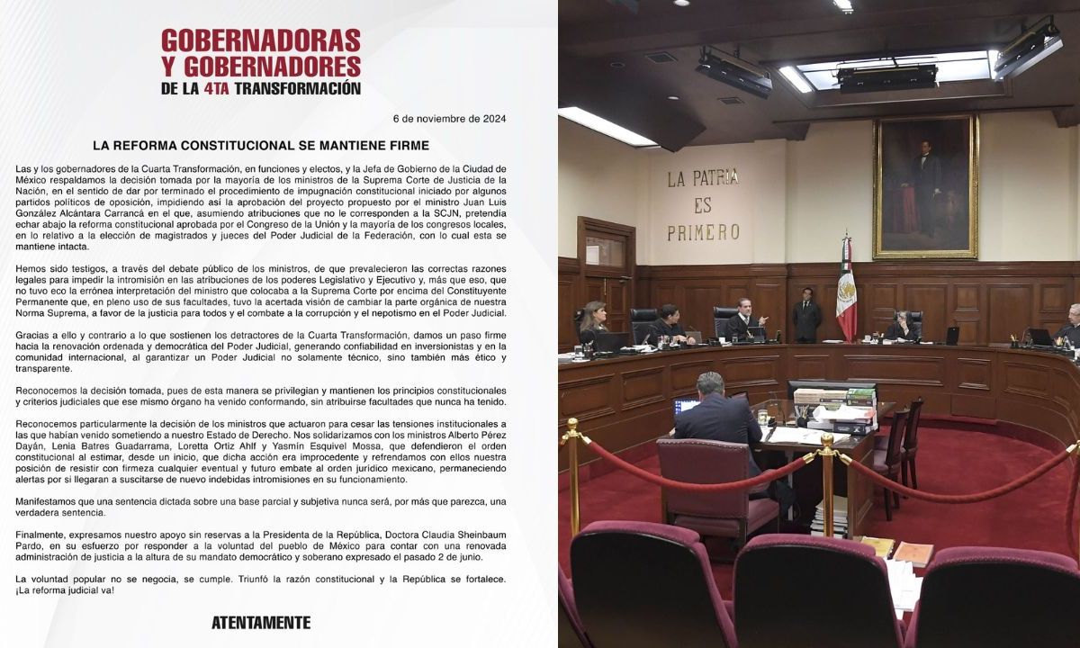 Gobernadores de Morena - SCJN