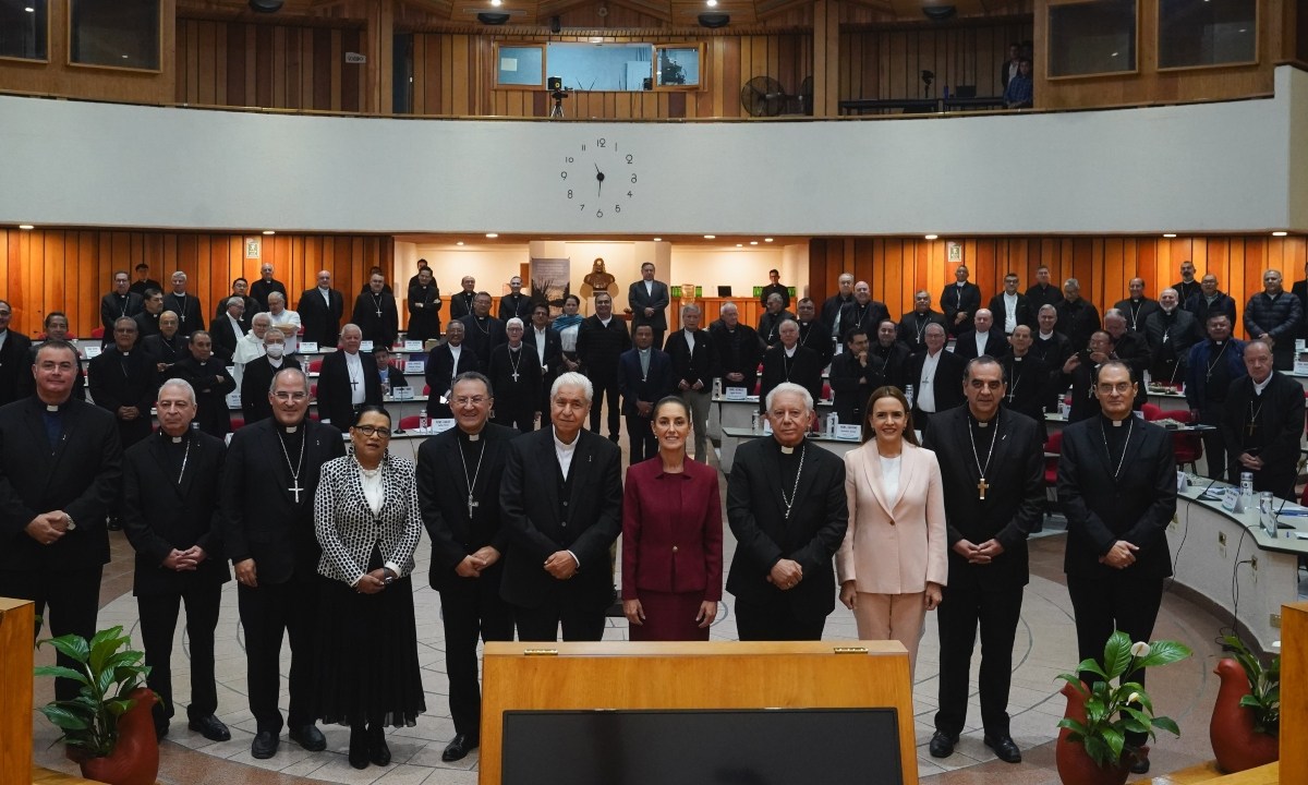 sheinbaum en episcopado mexicano