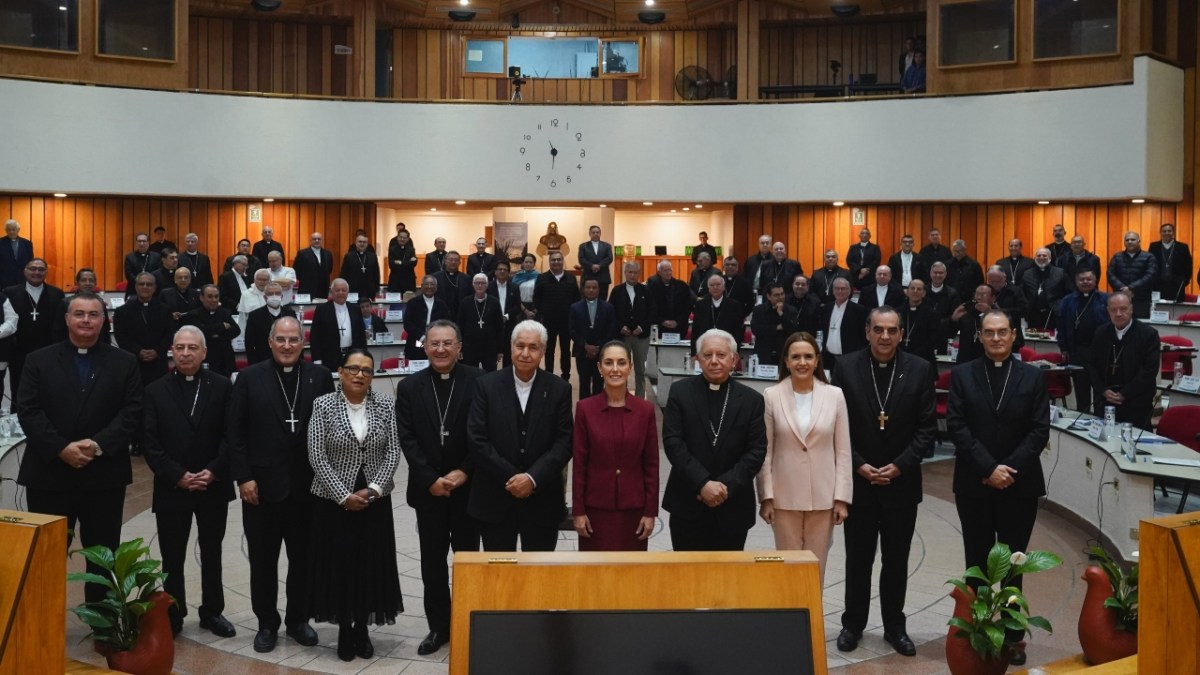 sheinbaum en episcopado mexicano