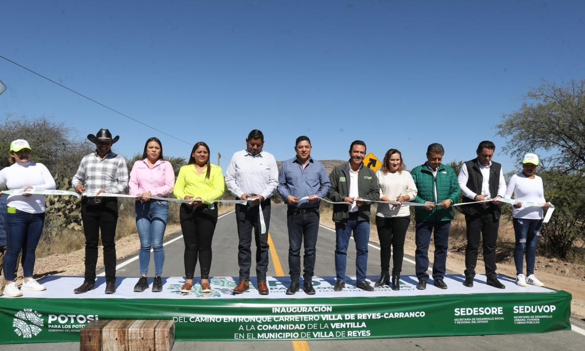 Foto: Especial/ Ricardo Gallardo Cardona, entregó en apoyo a las y los potosinos