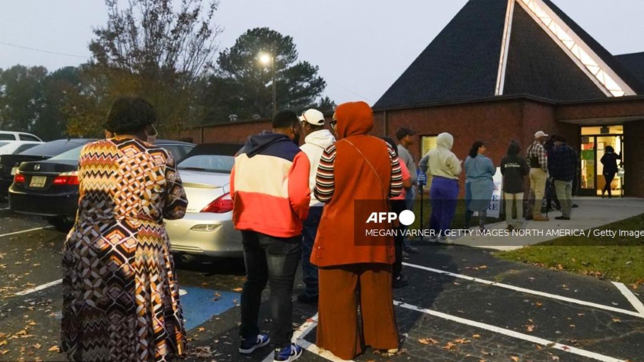 Voting stalled in Georgia due to bomb threat