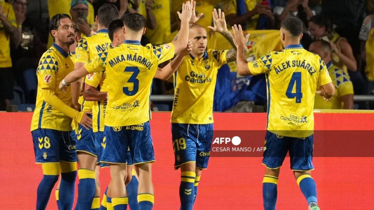 Las Palmas ganaron en su calidad de visitantes ante el Vallecano