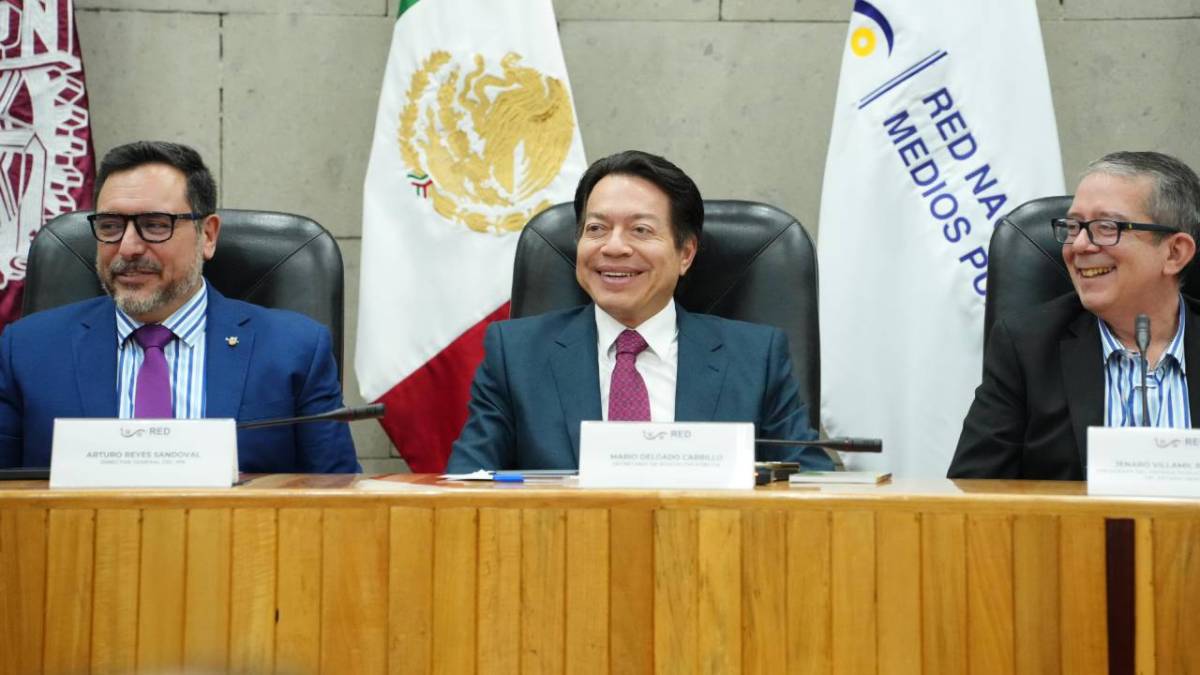 Mario Delgado Carrillo inauguró la XXXVIII Asamblea General Ordinaria de la Red Nacional de Medios Públicos (RED México).