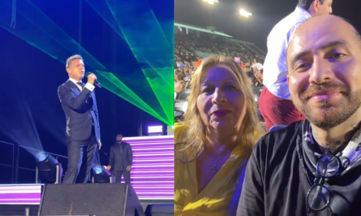 Erick extendió su gratitud a Luis Miguel y a su equipo por la invitación al concierto. 