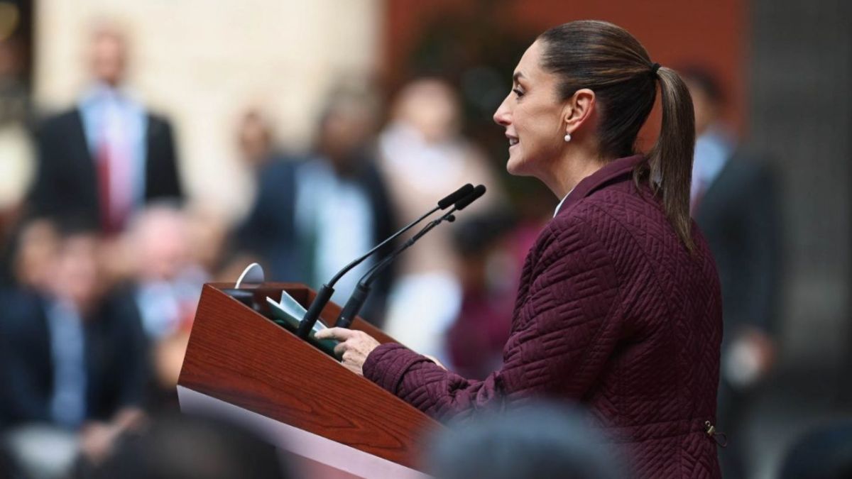 Para la presidenta Claudia Sheinbaum, México es de los países con menos endeudados y menor tasa de desempleo.