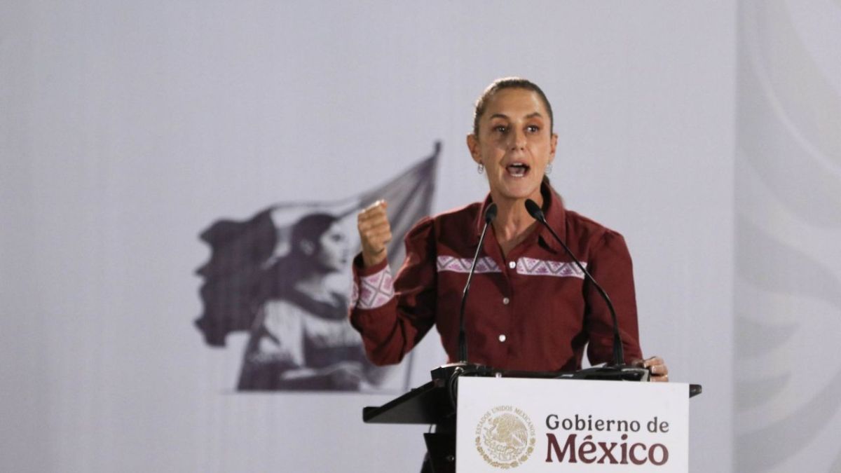 Claudia Sheinbaum calificó como “unos cuantos privilegiados” a los opositores a la reforma judicial y a la elección de juzgadores.