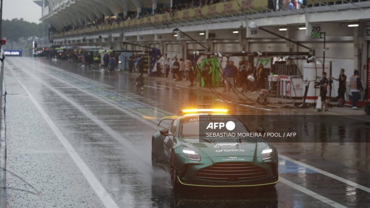 Por las fuertes lluvias en Sao Paulo, se aplazó la clasificatoria del Gran Premio de Brasil