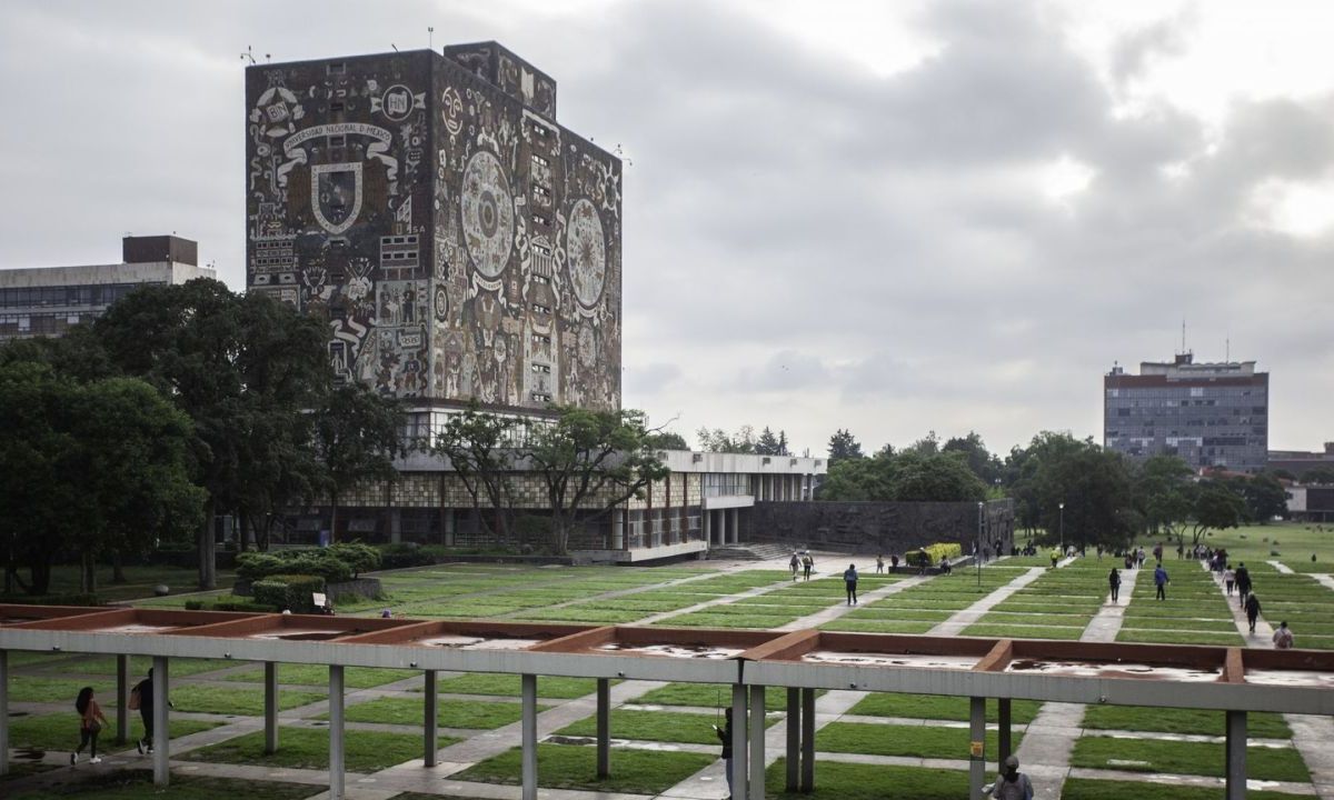 Vista panorámica de Ciudad Universitaria en la CDMX