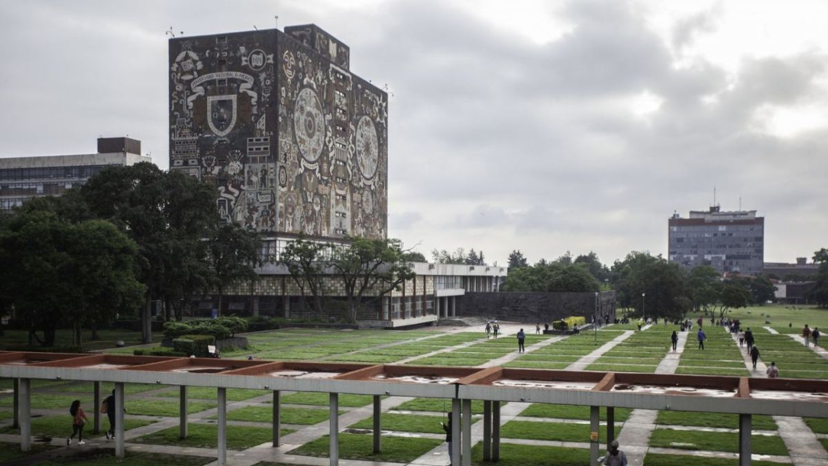 Vista panorámica de Ciudad Universitaria en la CDMX