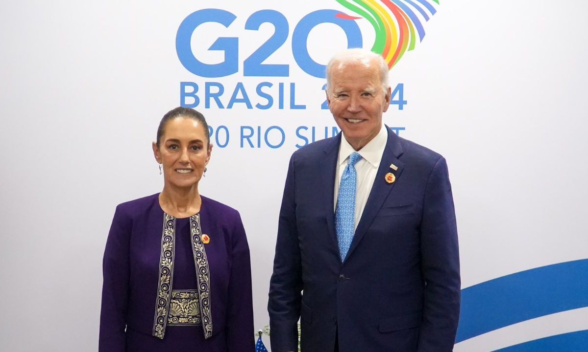 Claudia Sheinbaum se reunió con el presidente de Estados Unidos, Joe Biden